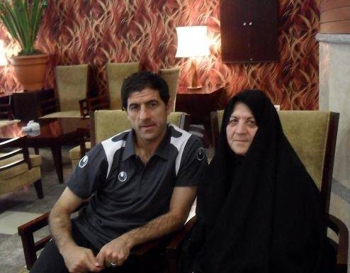 عکس خانوادگی کریم باقری