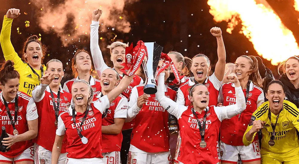 باشگاه بانوان آرسنال برنده جایزه بهترین تیم فصل شد