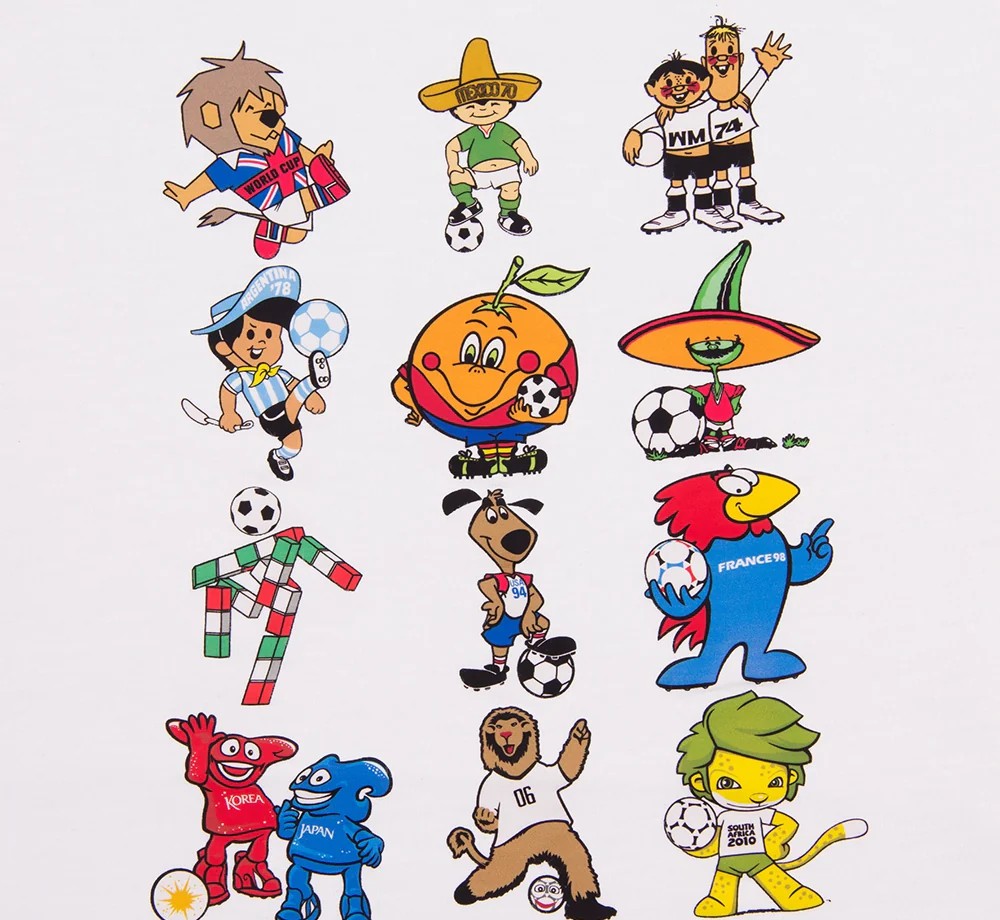 عکس ماسکات های جام جهانی فوتبال عکس ماسکات های جام جهانی فوتبال