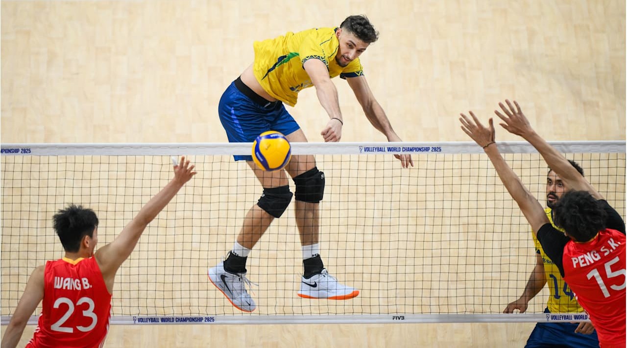 نتیجه بازی والیبال برزیل چک امروز