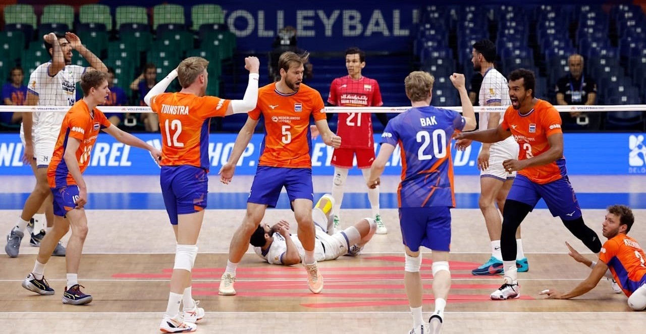 نتیجه بازی والیبال هلند رومانی
