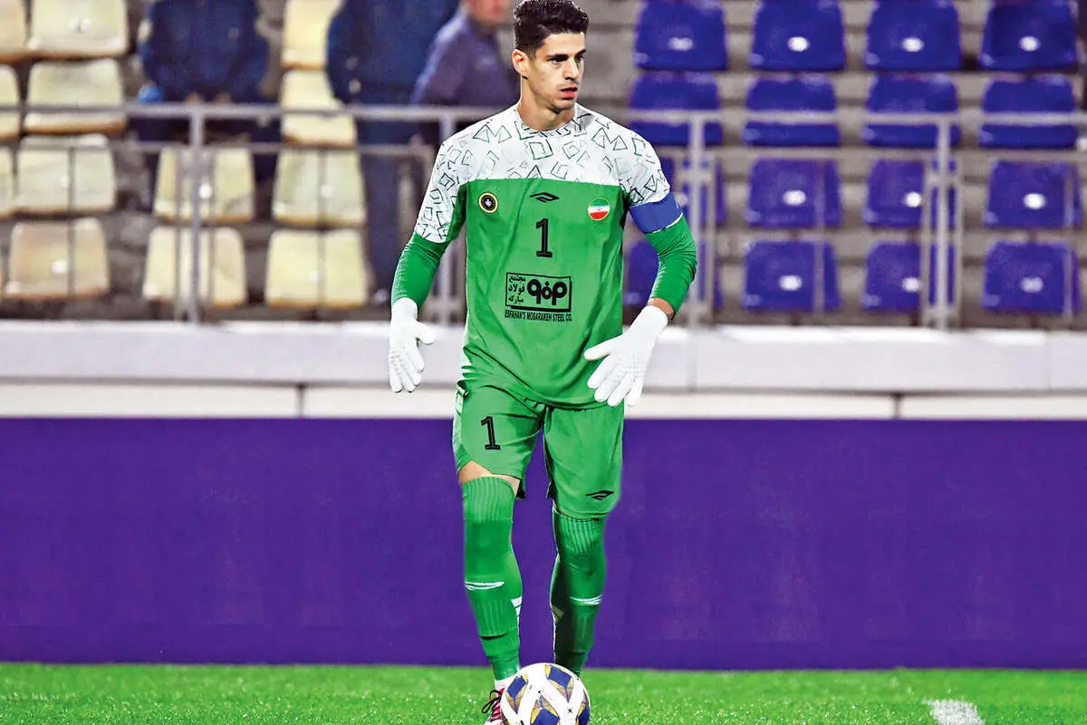 پیام نیازمند ستاره خط دفاع ایران در CAFA 