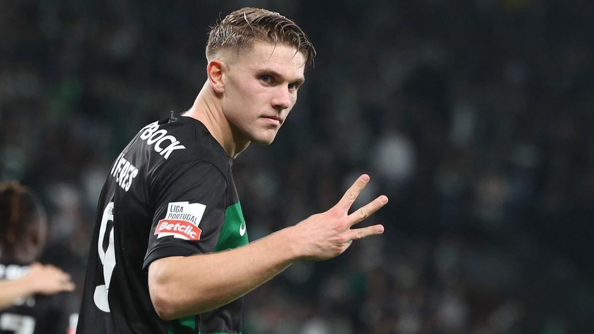 گیوکرش ستاره پرتغالی اسپورتینگ در رتبه پانزدهم