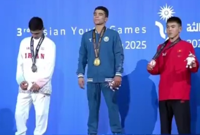 آرمان الهی روی سکوی دوم آسیا