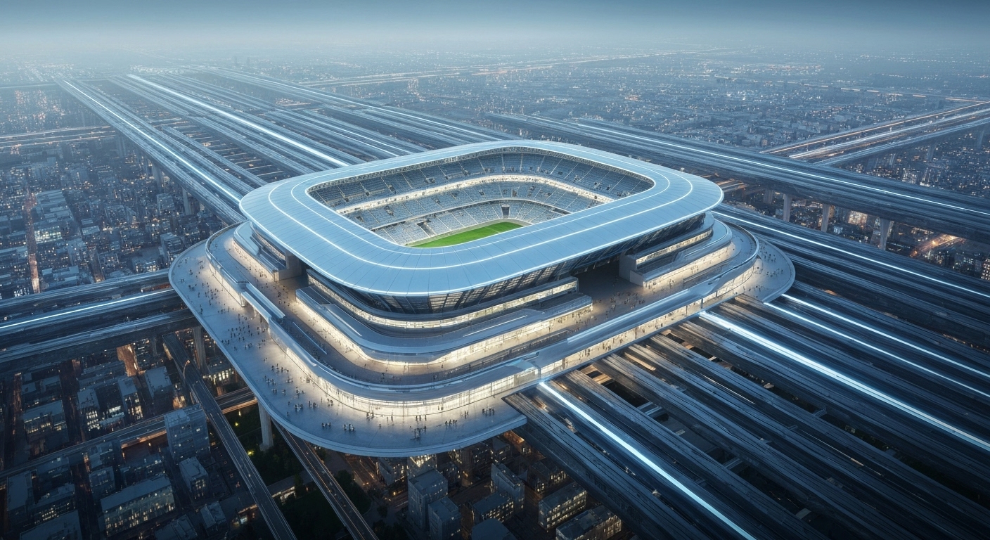 استادیوم معلق عربستان برای جام جهانی ۲۰۳۴