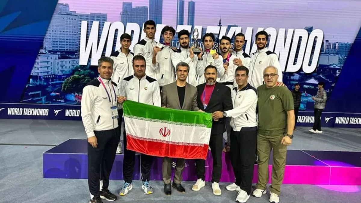 ایران نایب قهرمان تکواندو مردان ایران نایب قهرمان تکواندو مردان