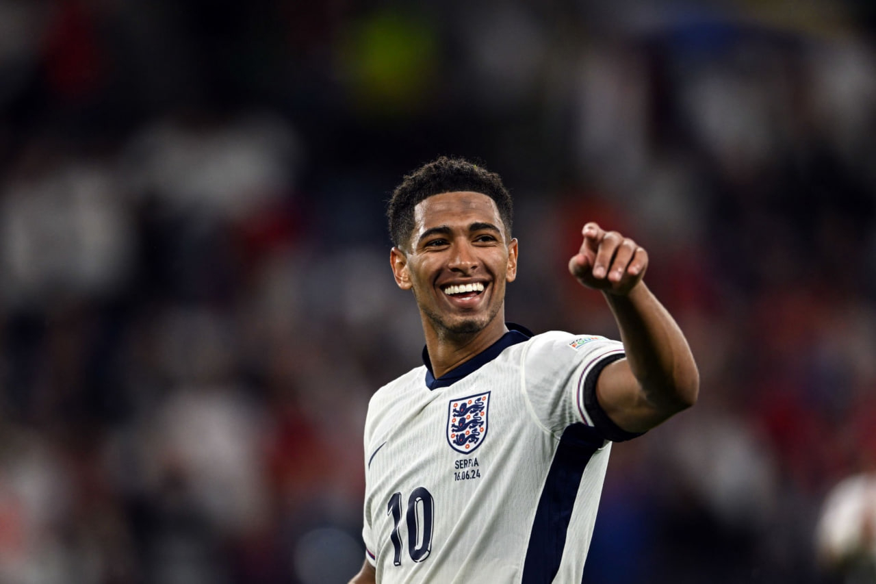 بلینگهام و عنوان بهترین ملی پوش انگلیس بلینگهام و عنوان بهترین ملی پوش انگلیس