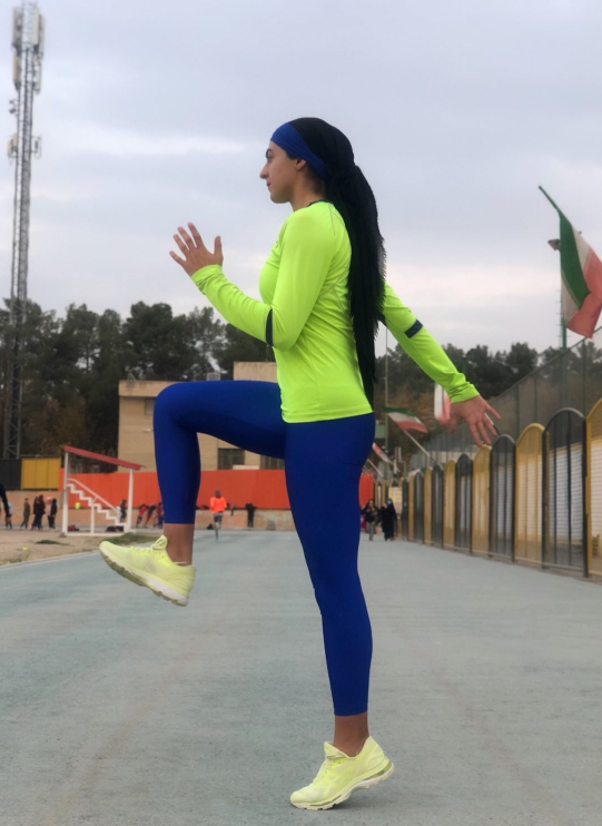 تمرینات ورزشی هاجر صفرزاده 