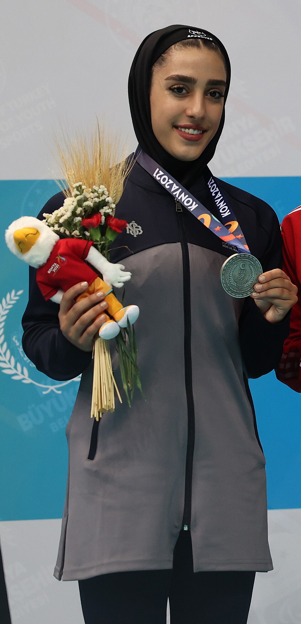 فاطمه صادقی نخستین مدال آور کاتا فاطمه صادقی نخستین مدال آور کاتا
