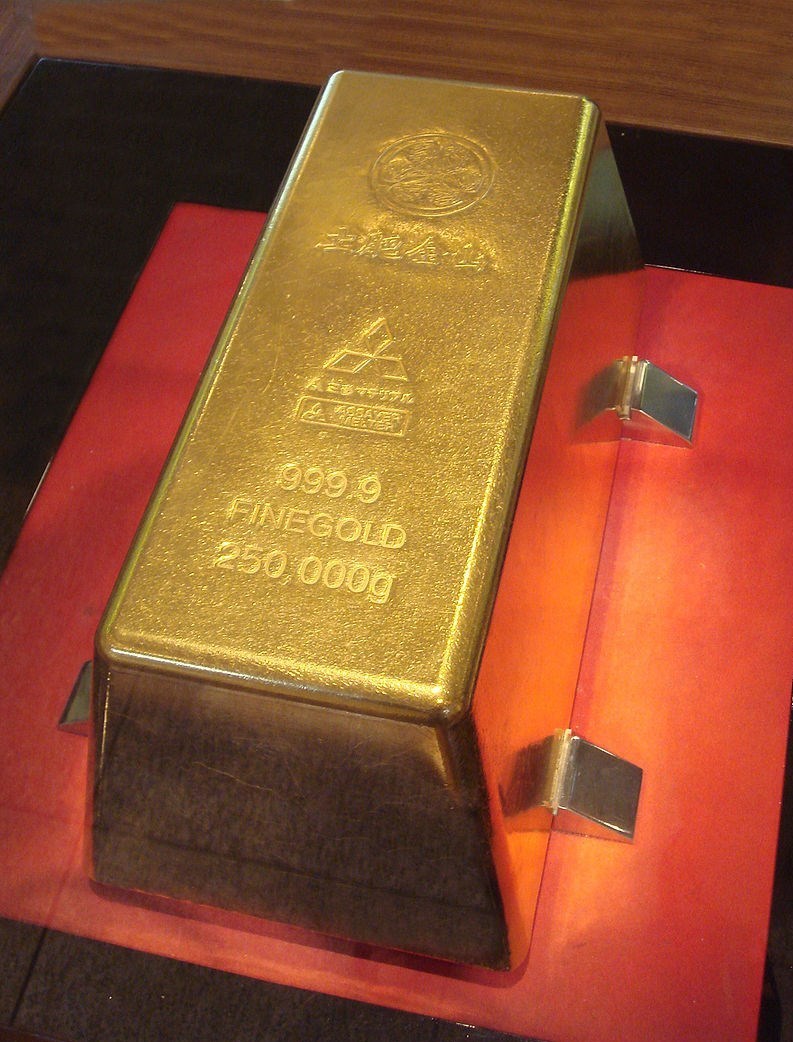  قیمت شمش طلای ژاپن ۳۰ میلیون دلار