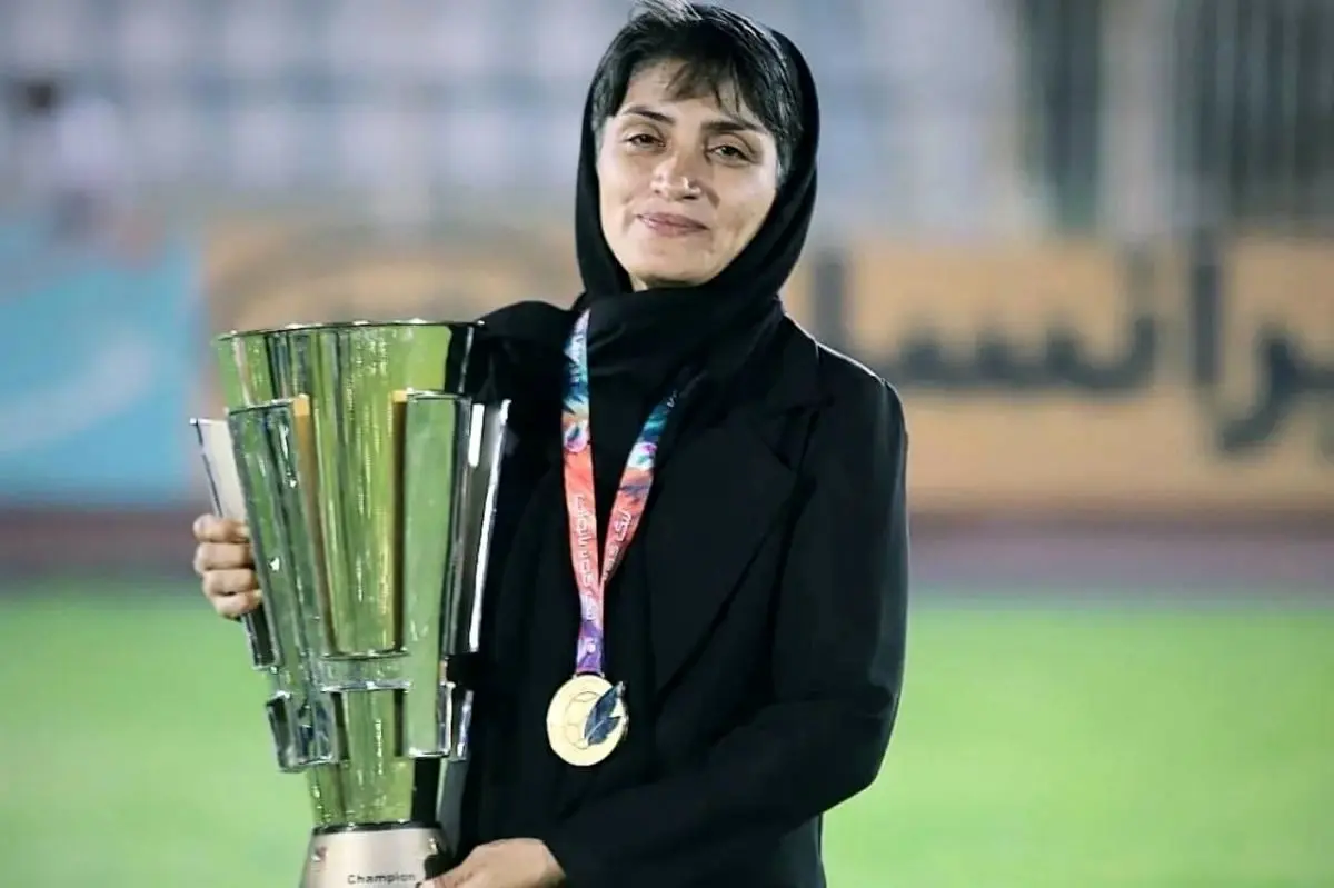 مرضیه جعفری بهترین مربی زن آسیا ۲۰۲۵