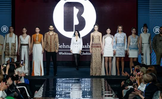 معرفی مد ایرانی در روسیه توسط بهناز دشتی