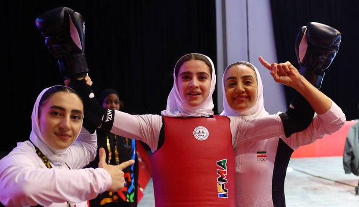 موفقیت بزرگ روژان بهنامی در موی تای نوجوانان