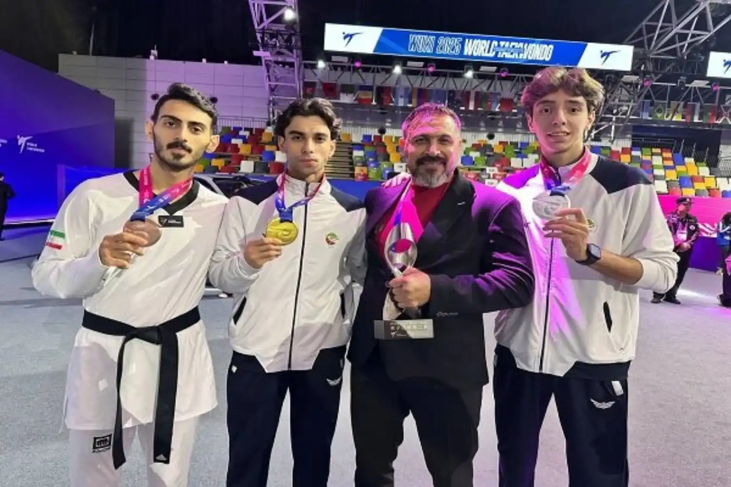 نائب قهرمانی تکواندوی ایران در جهان نائب قهرمانی تکواندوی ایران در جهان