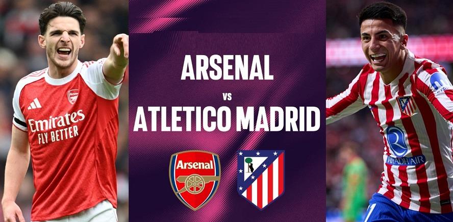 نتیجه بازی آرسنال و اتلتیکو مادرید دیشب