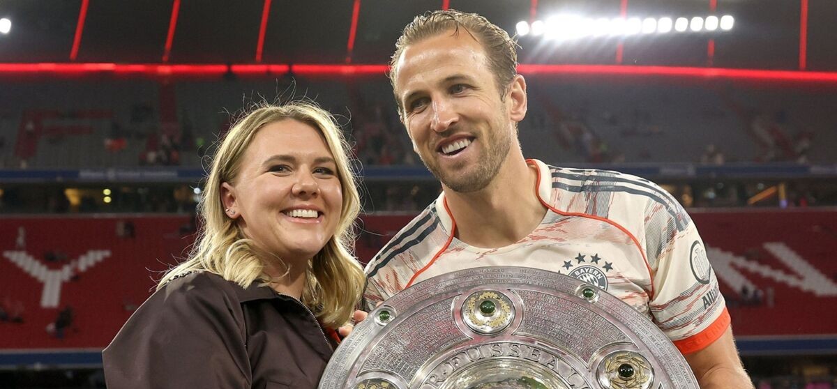 همسر هری کین تصمیم گرفت