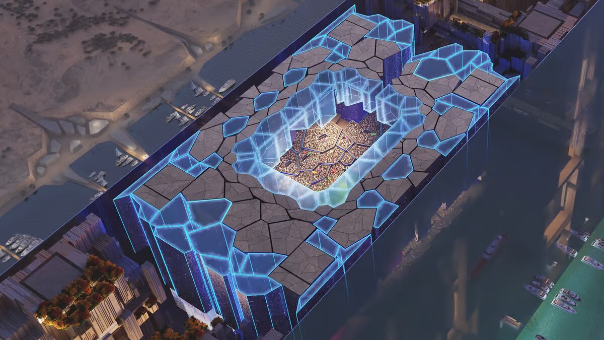 ورزشگاه آسمانی نئوم شگفتی جدید عربستان