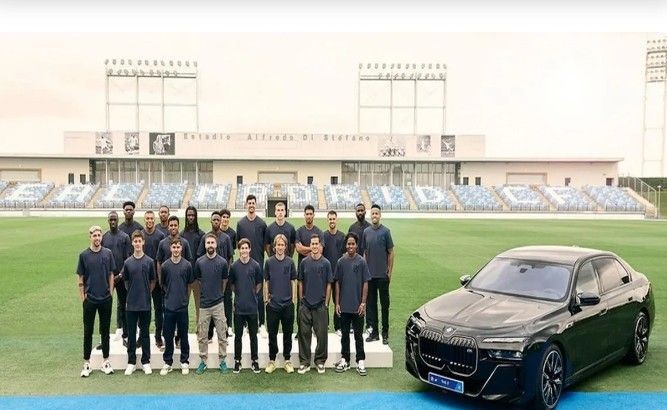 BMW های برقی بازیکنان رئال مادرید