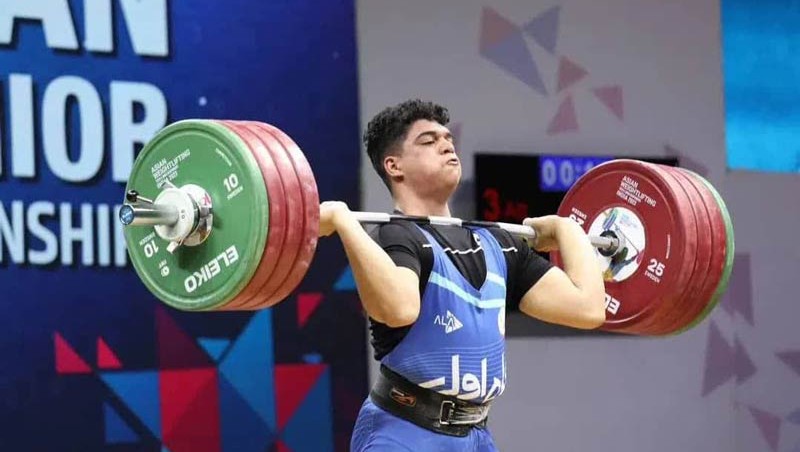 ابوالفضل زارع رکورد وزنه‌برداری