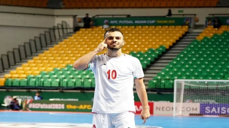 سالار آقاپور بازیکن فوتسال
