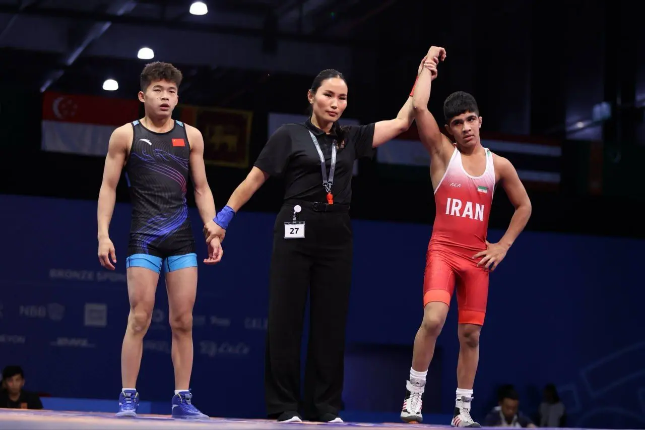 طهماسبی روی سکوی نخست آسیا طهماسبی روی سکوی نخست آسیا