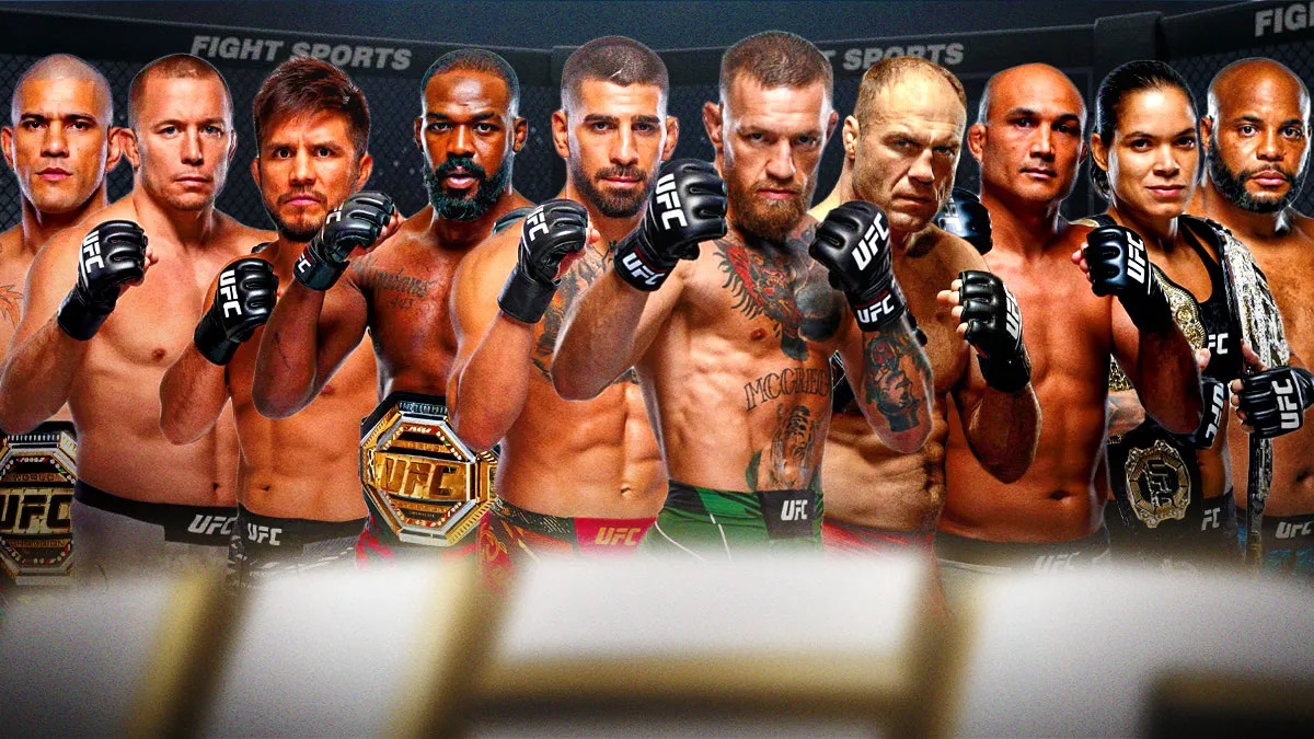 پرافتخارترین مبارزان UFC