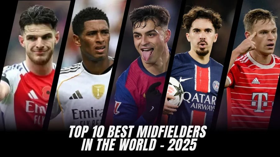 بهترین هافبک‌های ۲۰۲۵