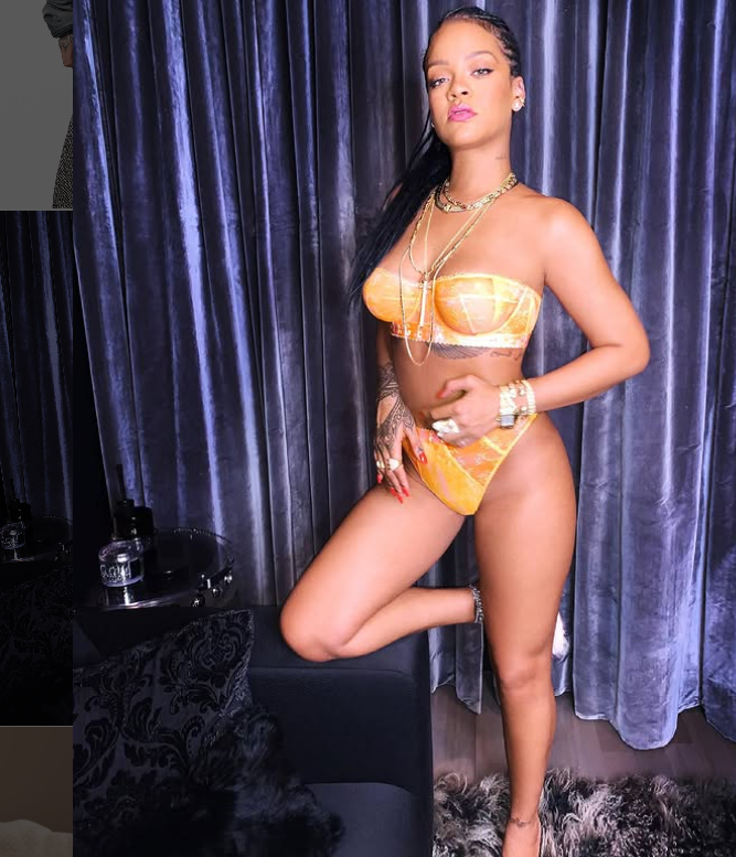 عکس لخت ریحانا