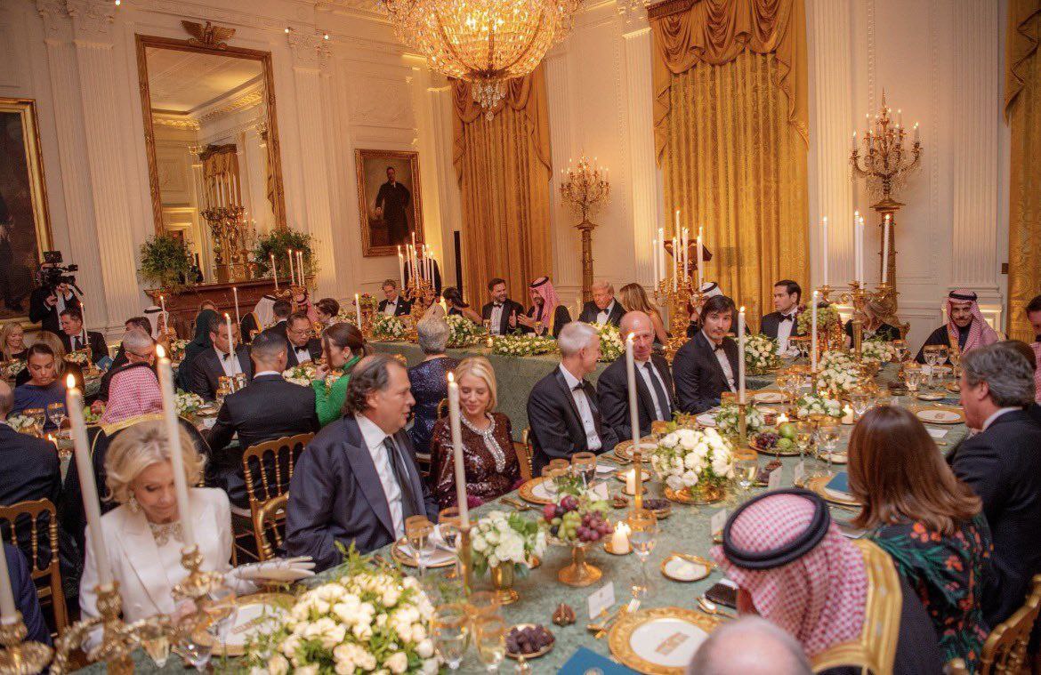 رونالدو مهمان ویژه کاخ سفید در کنار ترامپ و بنسلمان رونالدو مهمان ویژه کاخ سفید در کنار ترامپ و بنسلمان