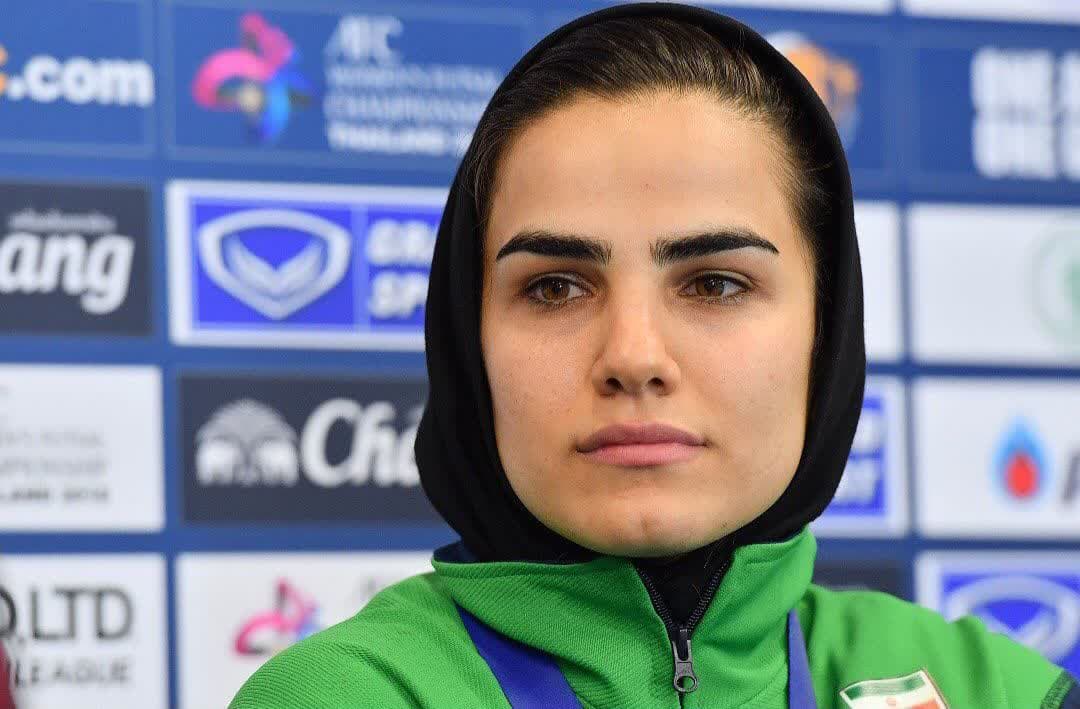 فرشته کریمی در ترکیب فوتسال ایران فرشته کریمی در ترکیب فوتسال ایران