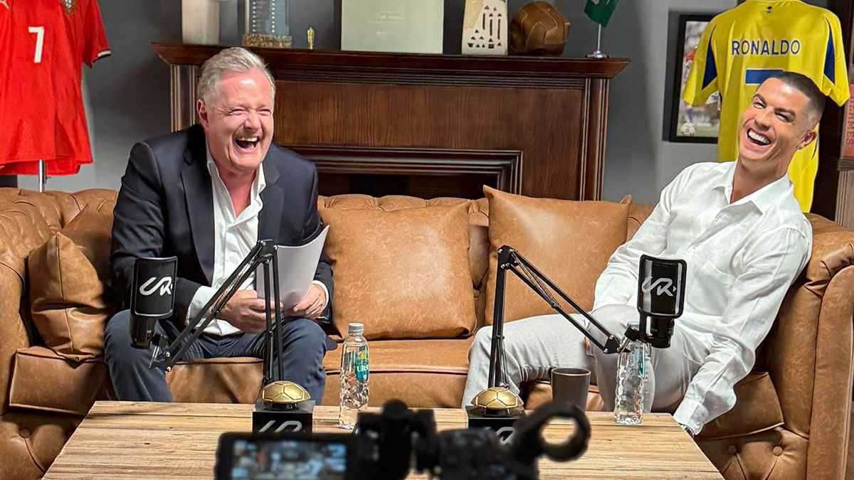 مصاحبه کریستیانو رونالدو با پیرس مورگان مصاحبه کریستیانو رونالدو با پیرس مورگان