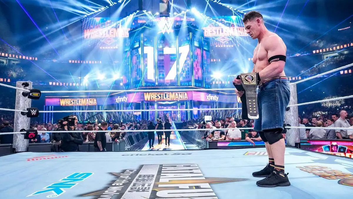 آخرین مبارزه جان سینا در WWE