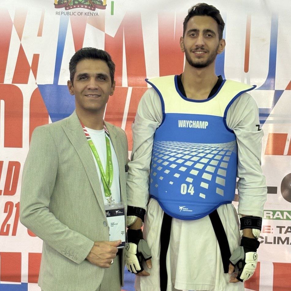 امیررضا جدیدترین پسر طلایی تکواندوی ایران