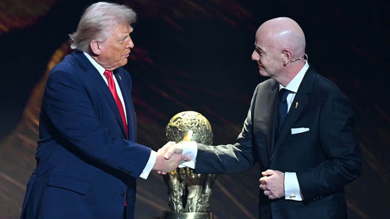 ترامپ و اینفانتینو در واشینگتن