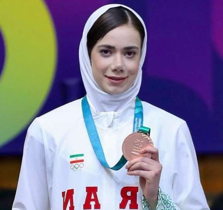 هستی محمدی به مدال برنز تکواندو رسید