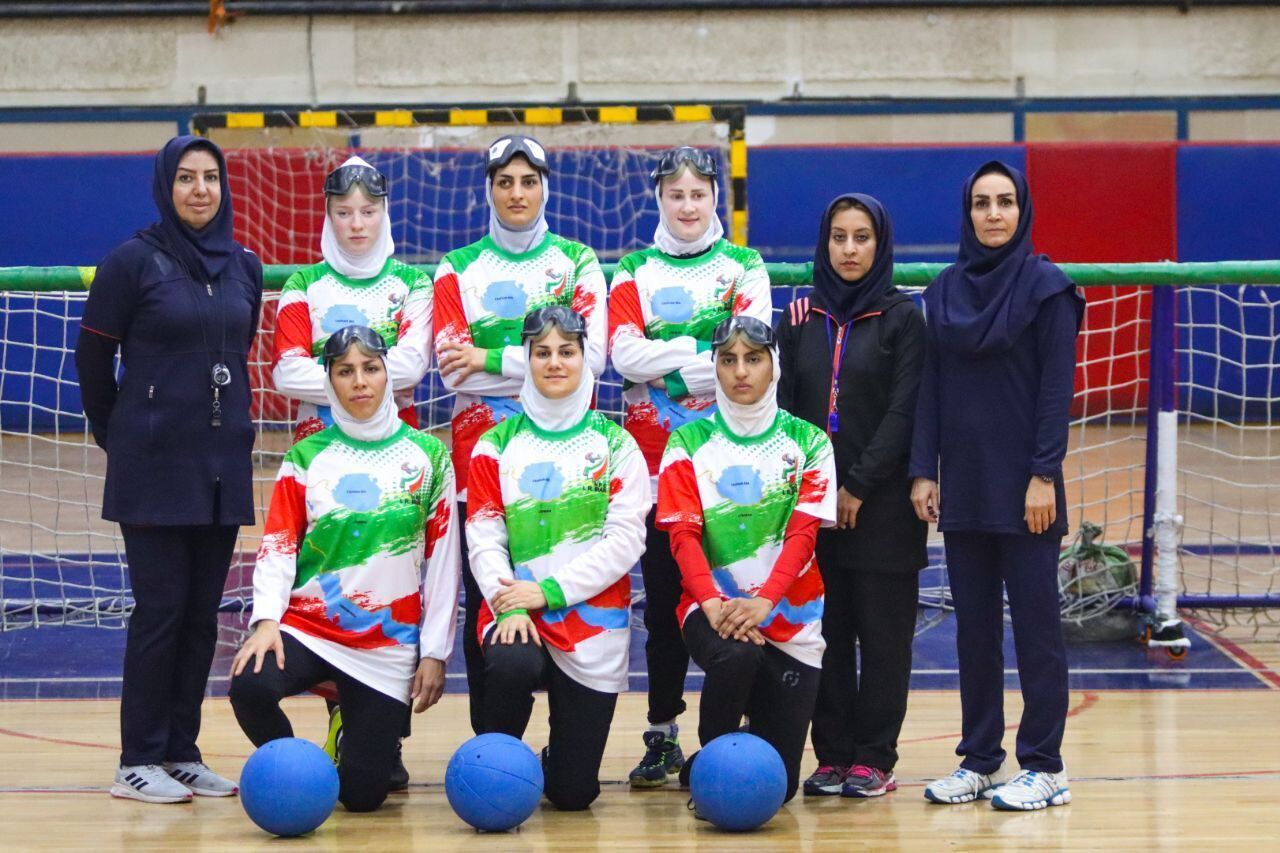 پیروزی مقتدرانه دختران گلبال ایران