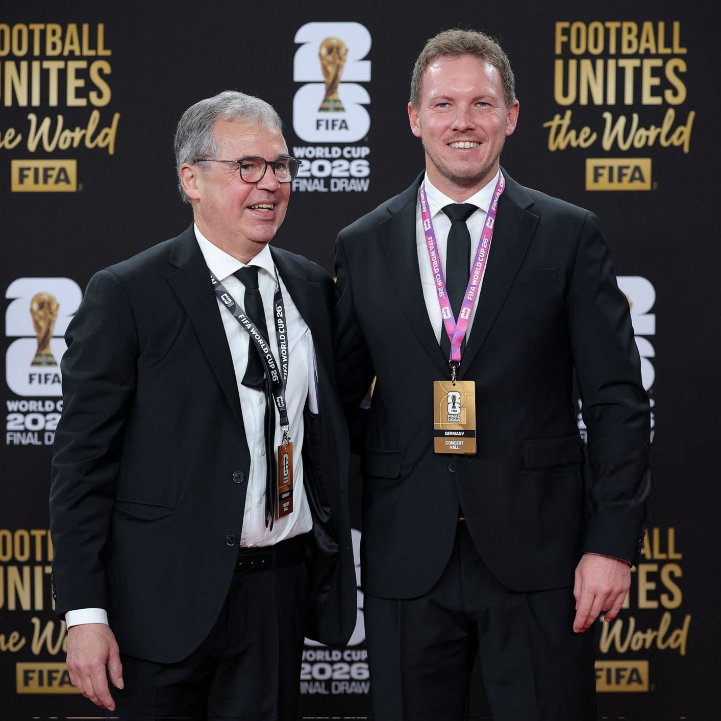 عکس ناگلزمن در قرعه کشی جام جهانی 2025