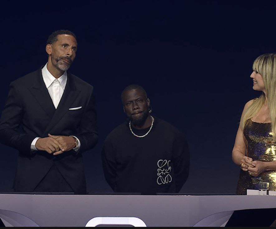 ریو فردیناند در مراسم قرعه کشی جام جهانی 2026